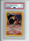 2000 Pokemon Team Rocket Dark Charizard 4/82 1st Edition Holo Rare Swirl PSA 7