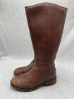 UGG Australia Seldon Tall Brown Leather Riding Boots Ladies Size 8 Equestrian