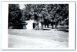 c1940's Proctor Park Lake California CA RPPC Photo Unposted Vintage Postcard
