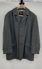 Men's Oakbrook Wool & Alpaca Gray Warm Faux Wool Lined Quilted Jacket - Size L