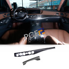 2014-2020 Dry Carbon Fiber Center Console Dashboard Cover For Benz S-class W222