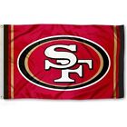 SAN FRANCISCO 49ers 3'X5' FLAG BANNER **100% Full Color On Both Sides Of Flag**