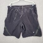 Bontrager Men Activewear Shorts XL Black Cycling Padded Logo Pockets