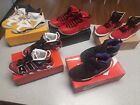 Jordan - Nike, New & Used, Size 11M/12.5W -  Six Pair Retro Sneaker Lot Bundle