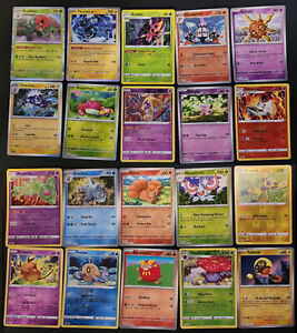 Pokemon TCG Bulk Holo Cards Rares Uncommons Commons, 20 cards included, 2