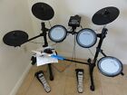 DONNER 5 PIECE ELECTRONIC DRUM SET ELECTRIC MESH DRUM KIT FOR BEGINNERS DED-100