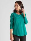 Womens Winter Tops - Green Tshirt / Tee - Cotton - Casual Clothing | KATIES