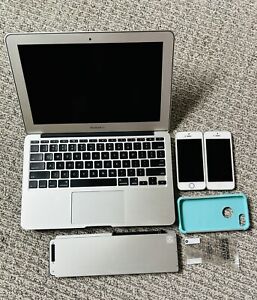 Apple Macbook Air Lot iPhone 5 5S For Parts Not Working Pro Rechargeable Battery