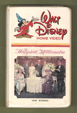 🔶THE HAPPIEST MILLIONAIRE 1967 Walt Disney Home Video BIG Box 186 VS vhs & PS1!