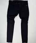 G Star Raw Men’s 38x38 Revend Skinny Fit Jeans Black Stretch Modern Designer