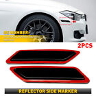 For 2012-2015 BMW 320i 328i 328d 335i Front Smoke Marker Side Bumper Reflector (For: More than one vehicle)