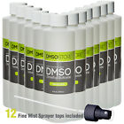 DMSO 8 oz. Bottle Non-diluted 99.995% Dimethyl Sulfoxide w/ Sprayer (12 pack)