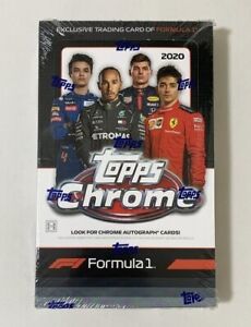 2020 TOPPS Formula 1 Chrome Box F1 Racing Factory Sealed / 1Box Unopened box