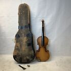 Vintage Copy Antonius Stradivarius Czechoslovakia Violin W/Case