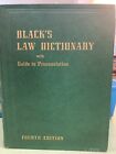Black's Law Dictionary w/ Guide Pronunciation, 4th Edition 1957, West Publishing