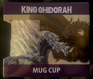 GODZILLA MUG CUP - KING GHIDORAH UKIYO-E SER. 4 320ML FUGAKU NEW