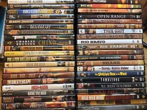 DVD PICK and CHOOSE From 250 Westerns, War, Classics 🤠 🤠🤠 Flat Rate Shipping
