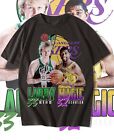Magic Johnson Larry Bird NBA Greats Shirt Sizes Available Youth-5XL! Fast Ship!!