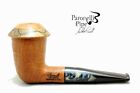 Brand new briar pipe PARONELLI Calabash sandblast natural handmade