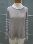 Feel the Piece by Terre Jacobs Long Sleeve Stripe Knit Top One Size