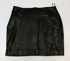 Capulet Faux Leather Mini Skirt Women's Size Medium Black