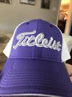 Titleist Flex Golf Hat Fitted L/XL Purple White