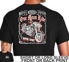Biker Classic American Motorcycle One Mean Ride Born To Ride  Men's T Shirt