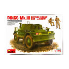 MiniArt WWII Military Mini 1:35 Dingo Mk.III British Scout Car w/Crew VG+