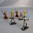 Star Wars Jedi Knights Lot of 7 Plastic Figures 2.5