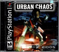 Urban Chaos Ps1 New No Cracks or Tears Turmoil Crime and Corruption Violence