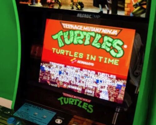 Turtles In Time Arcade Pcb - Tested & Working
