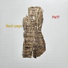 Ancient Christianity Coptic papyrus fragmends Antique