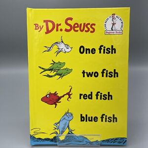 One Fish, Two Fish, Red Fish, Blue Fish by Dr. Seuss (1960, Library Binding,...