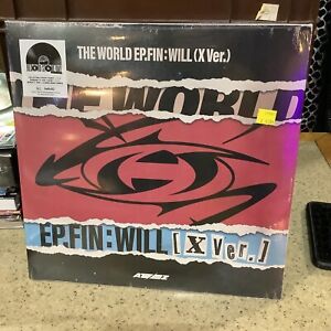 Ateez- THE WORLD EP.FIN : WILL (X Ver.)  LP On Random Color W/7” K-Pop
