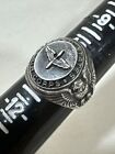 US ARMY AIR CORPS Ring WWII Marked Sterling “S Wood”