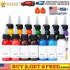 DYNAMIC COLOR Tattoo Ink 1oz Red Green Purple Blue White Black Pink Brown Colors