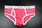 AussieBum Men Banjo Pink Wonderyears ribbed brief underwear Size S M