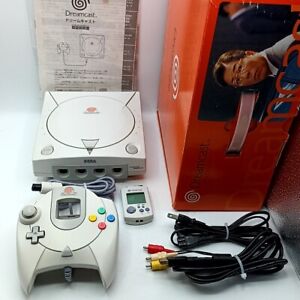 Sega Dreamcast Console White HKT-3000 Japanese Version - Choose Your Accessories