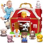 New Listing Farm Animals Big Barn Toys for 1 2 3 Year Old, Toddler Montessori Learning