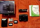 Canon PowerShot G16 12.1MP Digital Camera 5x Zoom Battery & Charger Mint!