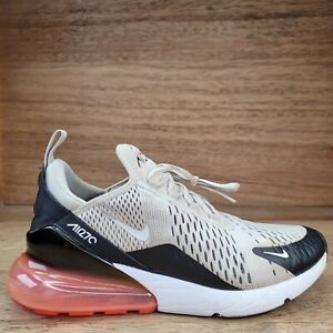 Nike Men's Air Max 270 Athletic Shoes White Gray Black AH8050-003 Lot Size 8.5