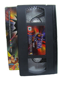 Legend of Zelda Majora's Mask N64 Preview VHS -Toys R Us Banjo Tooie Promo RARE