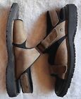 DUNHAM Aspen River Sandals Tan Brown Leather Outdoor Hiking Shoes Men's 14 D