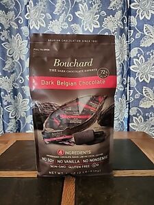 Bouchard Belgian Dark Chocolate 72% Cacao. 2 Lbs Single Wrapped