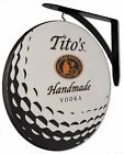 Titos Vodka Golf Ball - 2 Sided Pub Sign