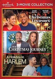 New ListingA CHRISTMAS TREASURE/OUR CHRISTMAS JOURNEY/HOLIDAY IN HARLEM - Hallmark DVD NEW