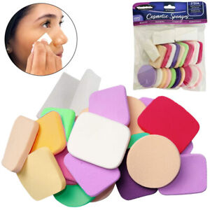 25 Assorted Soft Makeup Sponge Face Pads Cosmetic Foam Make Up Blend Foundation