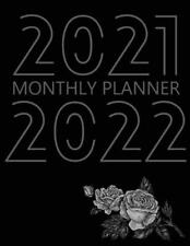 2021-2022 Monthly Planner: 24 Month Agenda for Women, Monthly Organizer Book for
