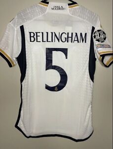 Real Madrid Jude Bellingham 23/24 Home Kit *PLAYER VERSION* SIZE L