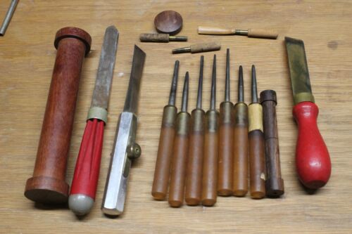 Lot of Vintage Oboe and Bassoon Reed Making Tools Mandrel Reamer and More